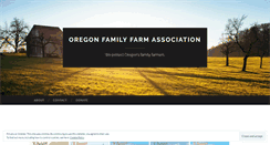Desktop Screenshot of oregonfamilyfarm.com