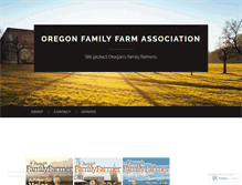Tablet Screenshot of oregonfamilyfarm.com